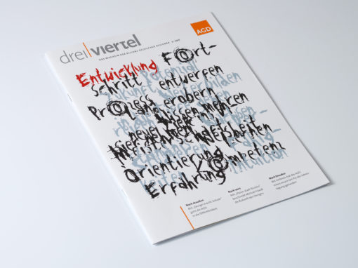 Mediendesign Mitgliederzeitschrift Allianz deutscher Designer